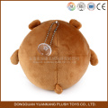 12cm mignonne mini peluche marron ours en peluche porte-clés